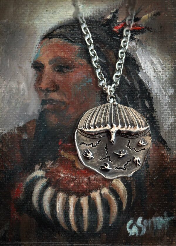 Wakinyan Tanka ~ "The Great Thunderbird" ~ Pendant.